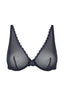 Sylvie Spot Mesh Bra